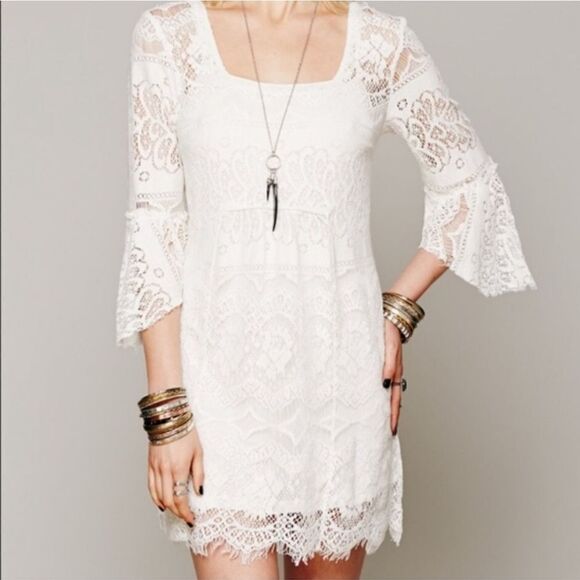 Free People Lace Dress or Cover Up - Picture 1 of 11